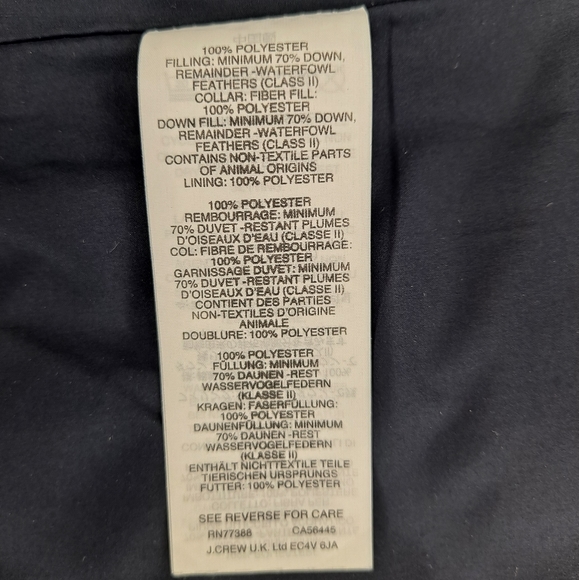 J. Crew buffalo check Excursion quilted puffer vest - Picture 10 of 12